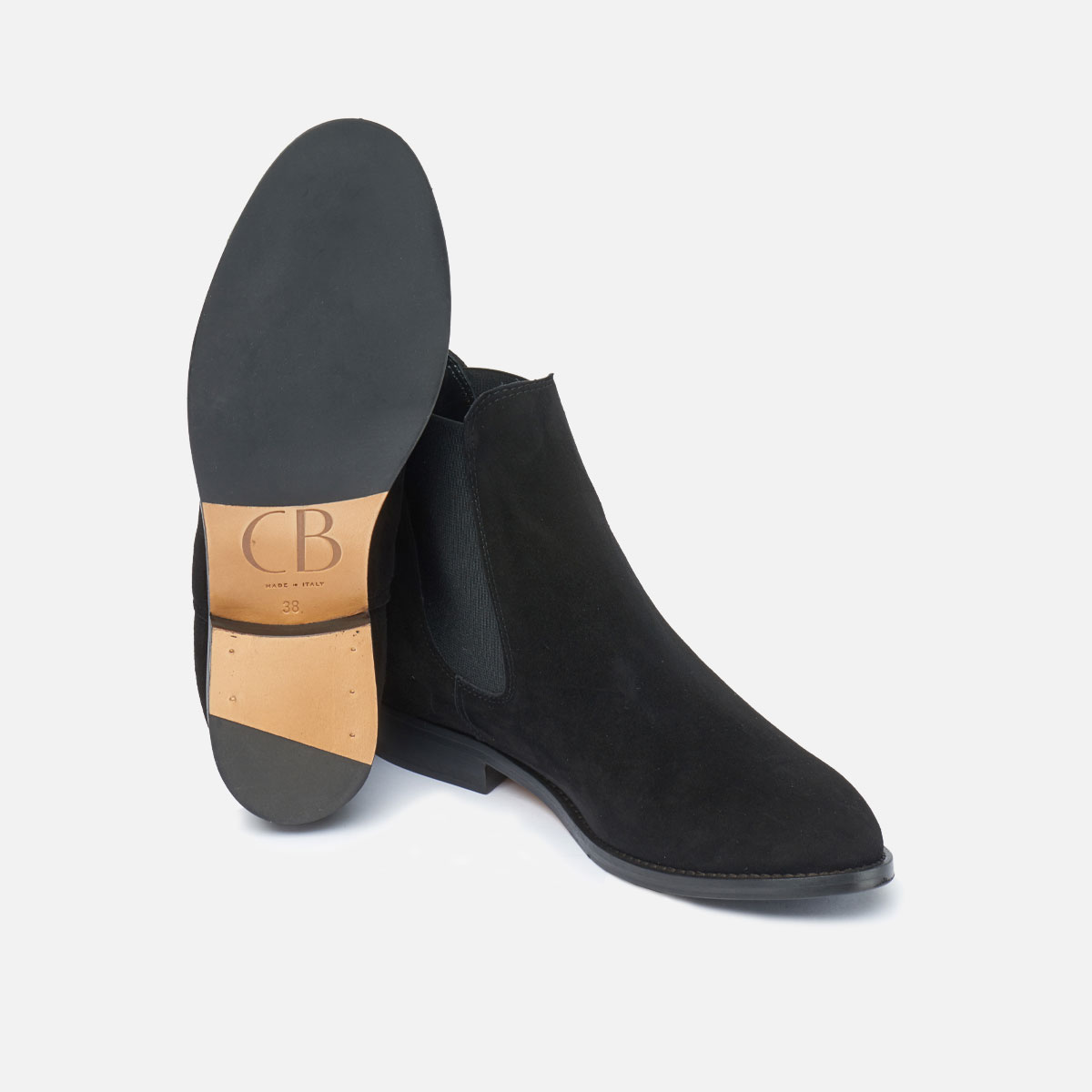 Cb Cecilia Bringheli Sessanta Black Suede