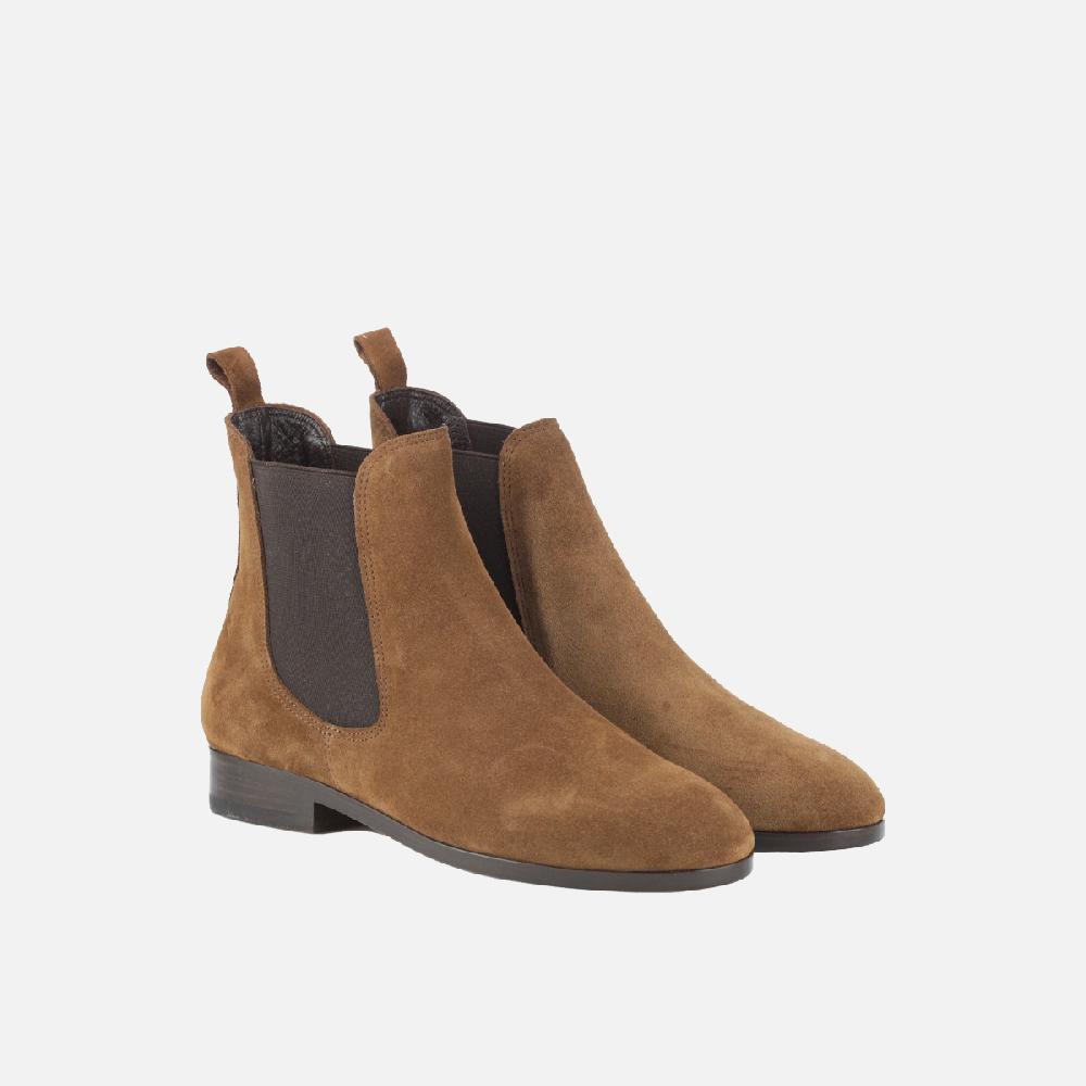 Cb Cecilia Bringheli Sessanta Tobacco Suede