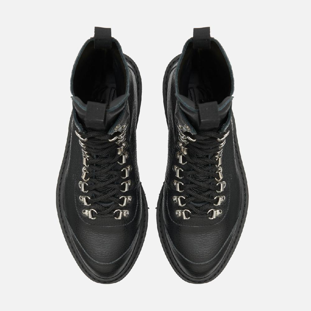 Cb Cecilia Bringheli Sirio Black Tumbled Leather