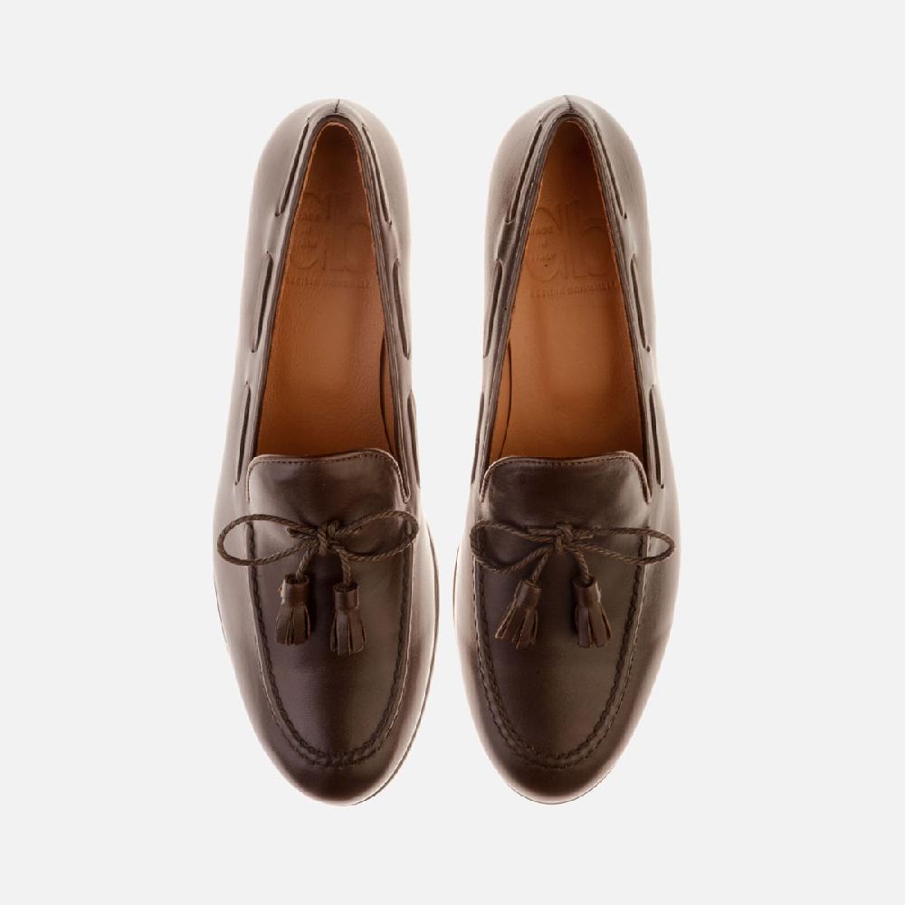 Cb Cecilia Bringheli Todi Dark Brown Leather