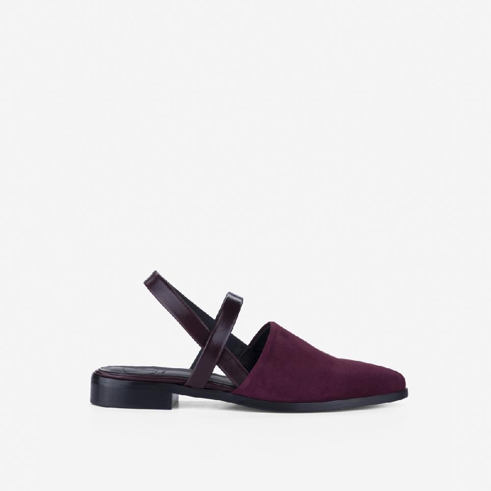 cb cecilia bringheli Vega Burgundy Suede & Leather