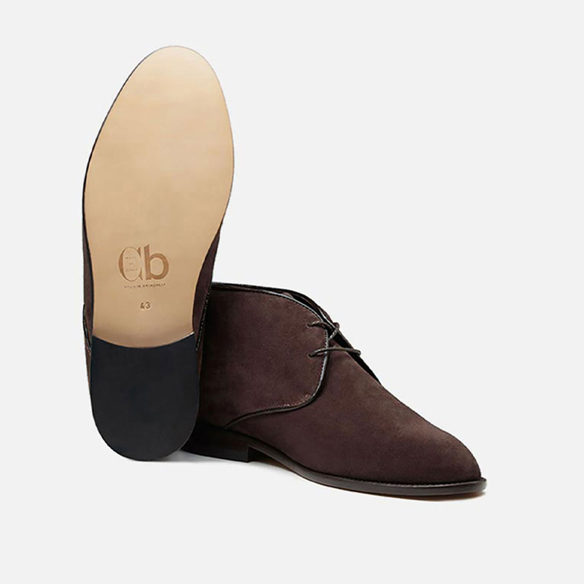 Cb Cecilia Bringheli Vento Dark Brown Suede