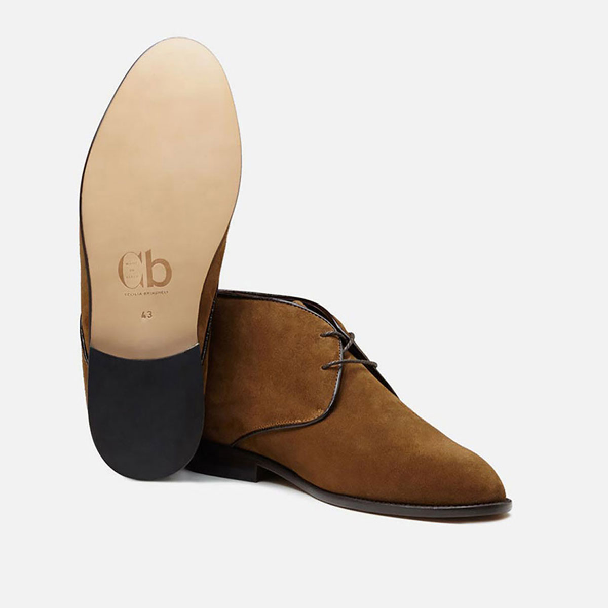 Cb Cecilia Bringheli Vento Tobacco Suede