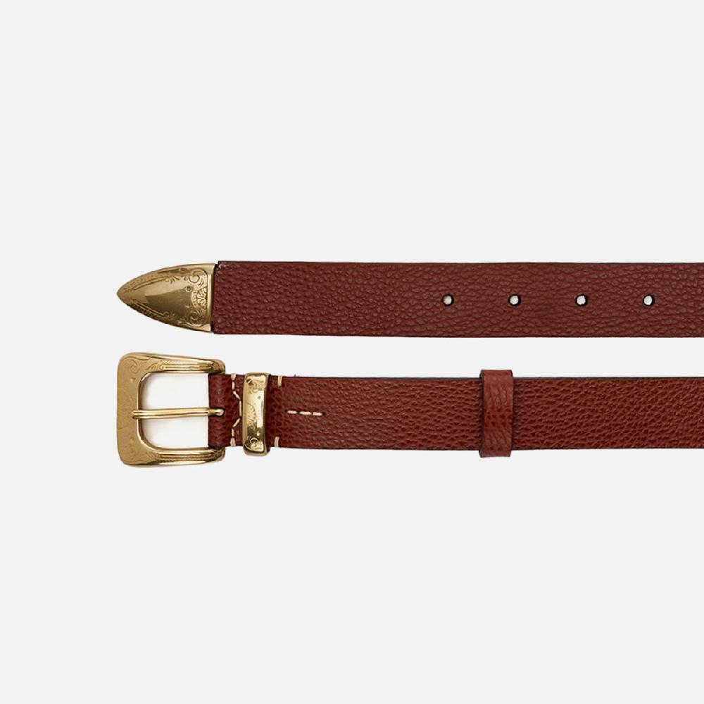 Cb Cecilia Bringheli Ennio Light Brown Tumbled Leather