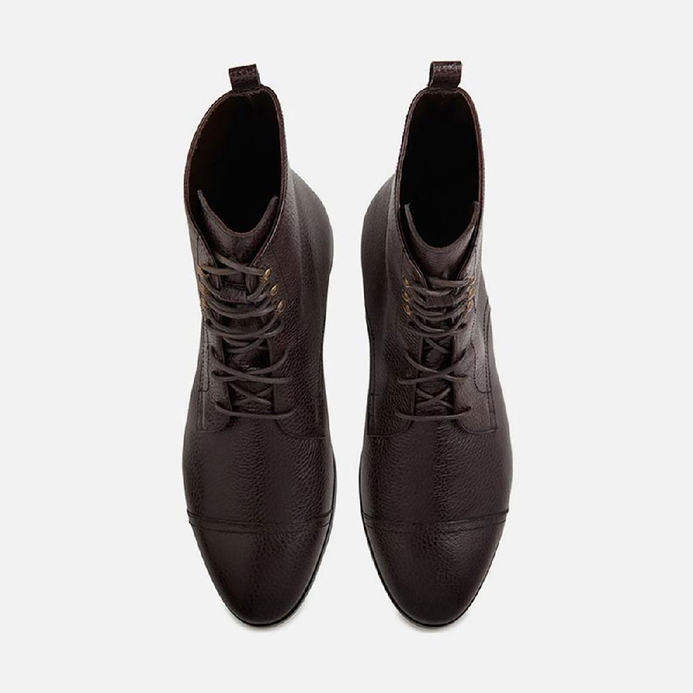 Cb Cecilia Bringheli Eva Dark Brown Tumbled Leather