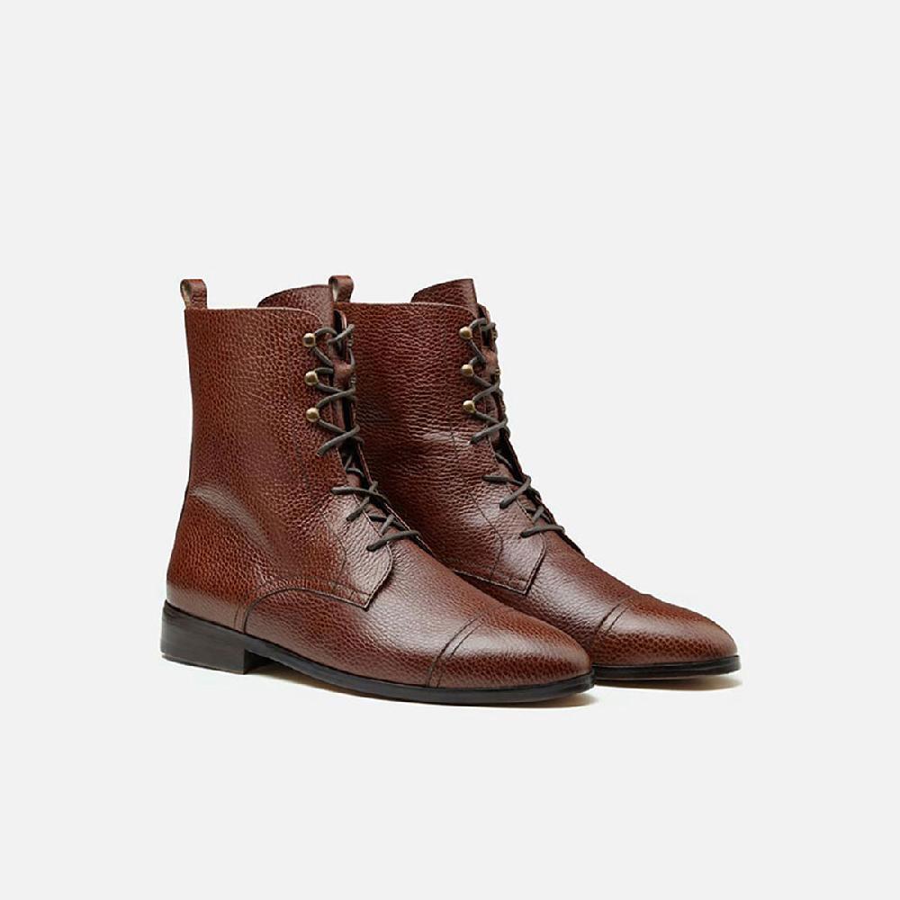 Cb Cecilia Bringheli Eva Light Brown Tumbled Leather