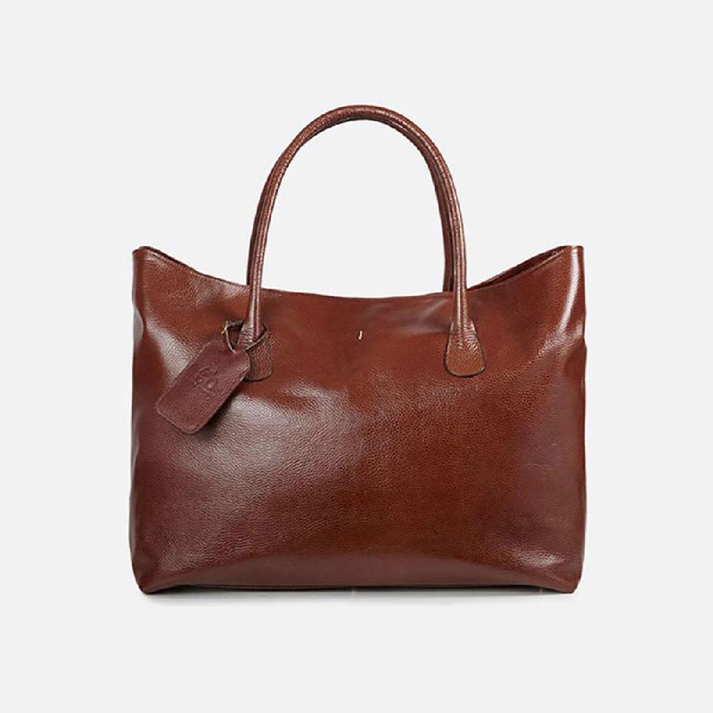 Cb Cecilia Bringheli Lido Light Brown Tumbled Leather