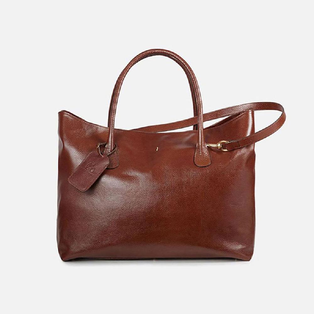 Cb Cecilia Bringheli Lido Light Brown Tumbled Leather