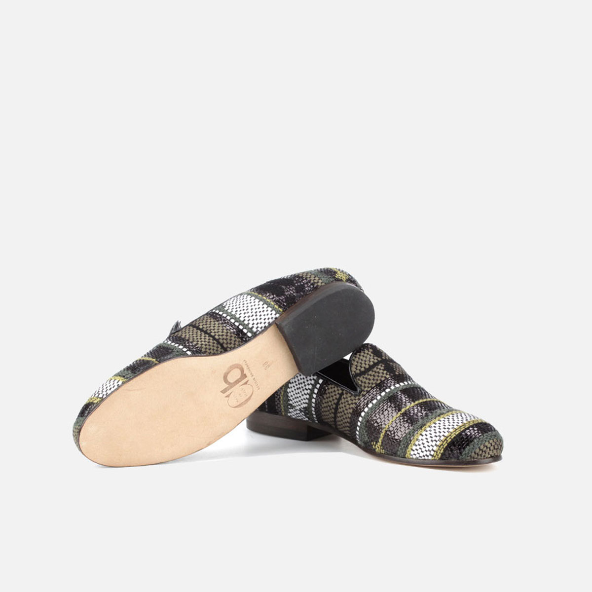 Cb Cecilia Bringheli Positano Olive Green Multistripe