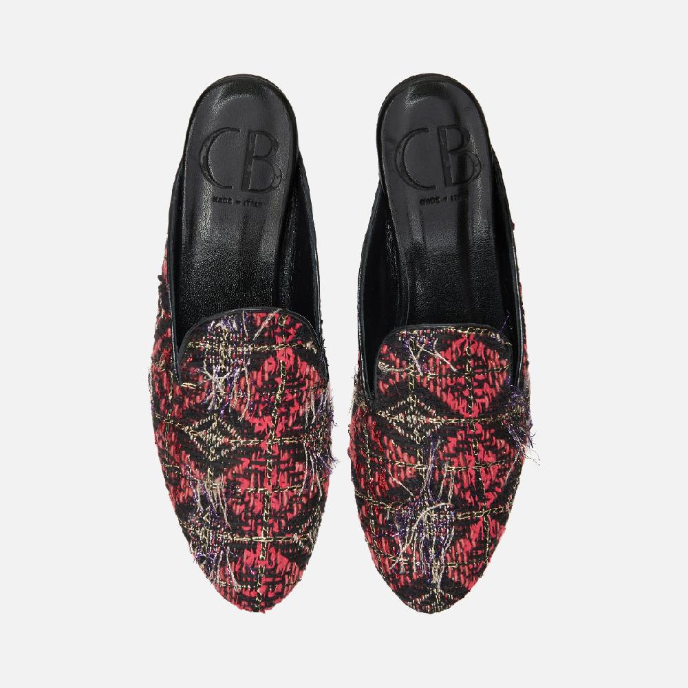 Cb Cecilia Bringheli Ravello Multicolor Fringed Fabric