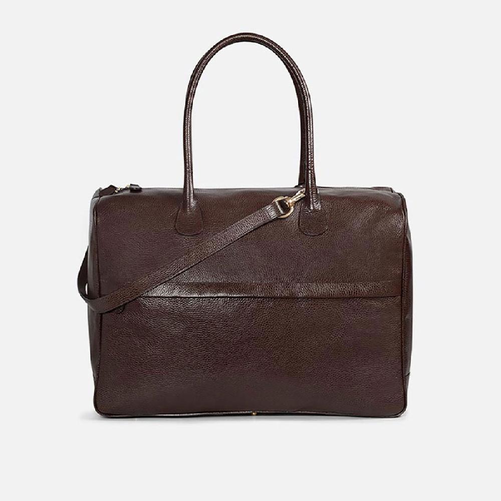 Cb Cecilia Bringheli Riviera Dark Brown Tumbled Leather