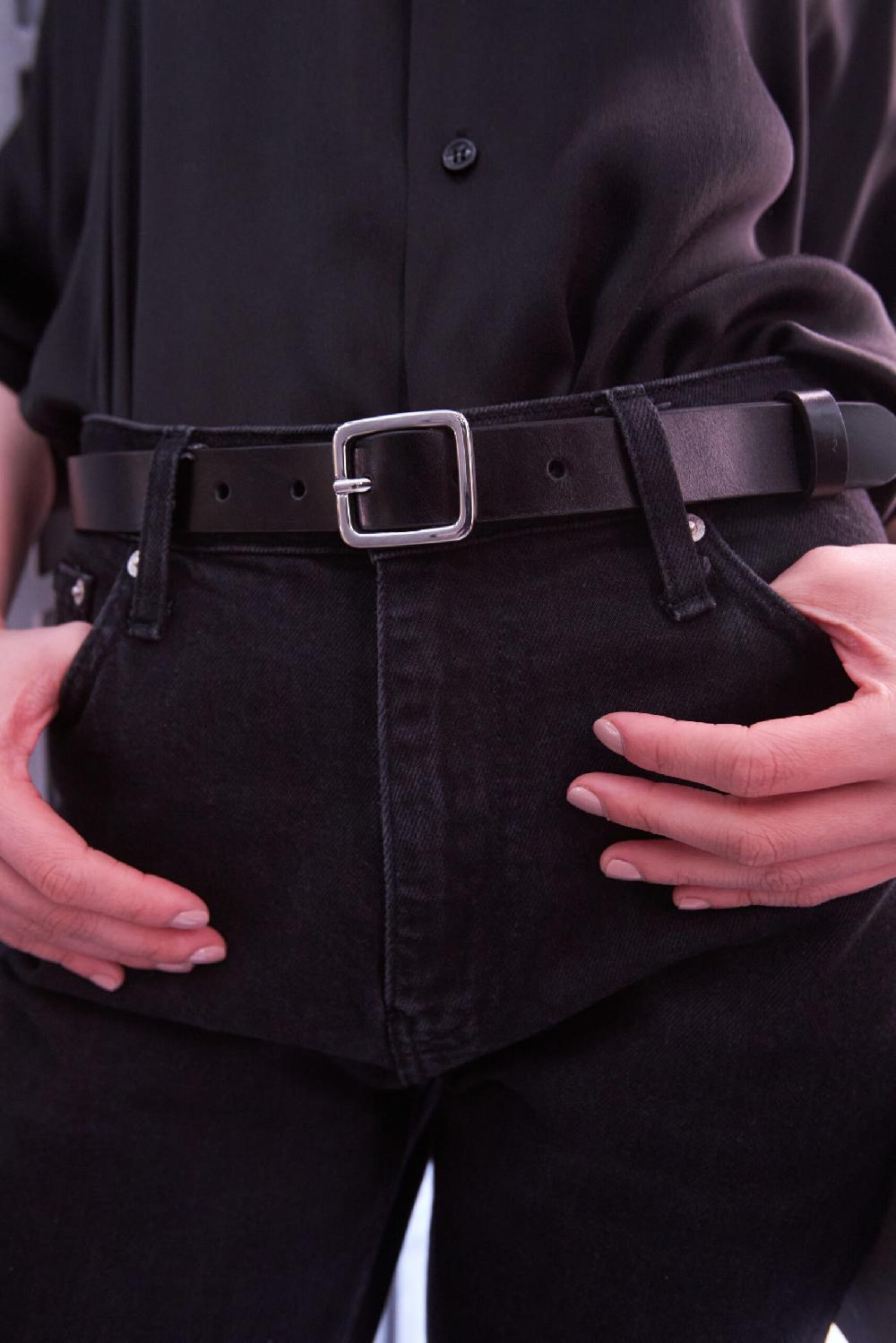 Cb Cecilia Bringheli Semplice Silver Squadra Black Shiny Smooth Leather