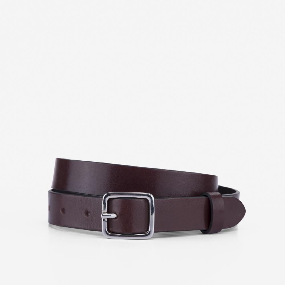 cb cecilia bringheli Semplice Silver Squadra Dark Brown Shiny Smooth Leather