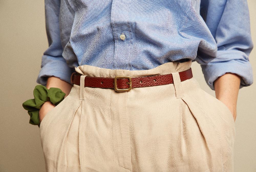 Cb Cecilia Bringheli Semplice Squadra Light Brown Tumbled Leather