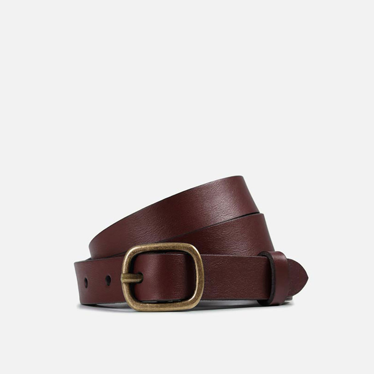 cb cecilia bringheli Semplice Stonda Burgundy Soft Leather