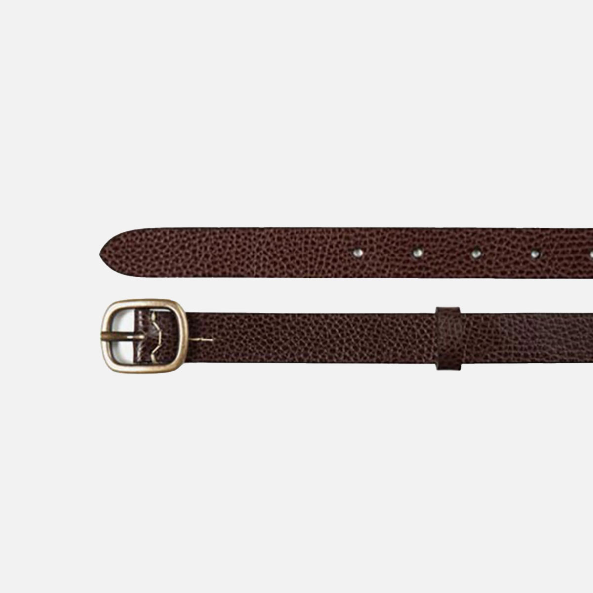 Cb Cecilia Bringheli Semplice Stonda Dark Brown Tumbled Leather