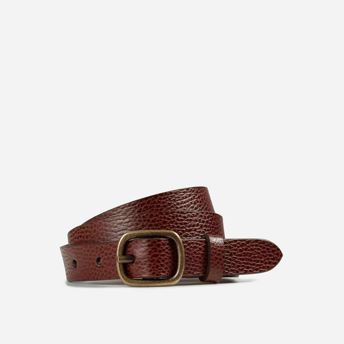 cb cecilia bringheli Semplice Stonda Light Brown Tumbled Leather