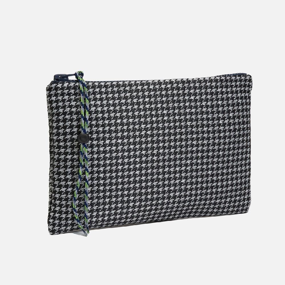 cb cecilia bringheli Ventiquattro Black White Woven Raffia