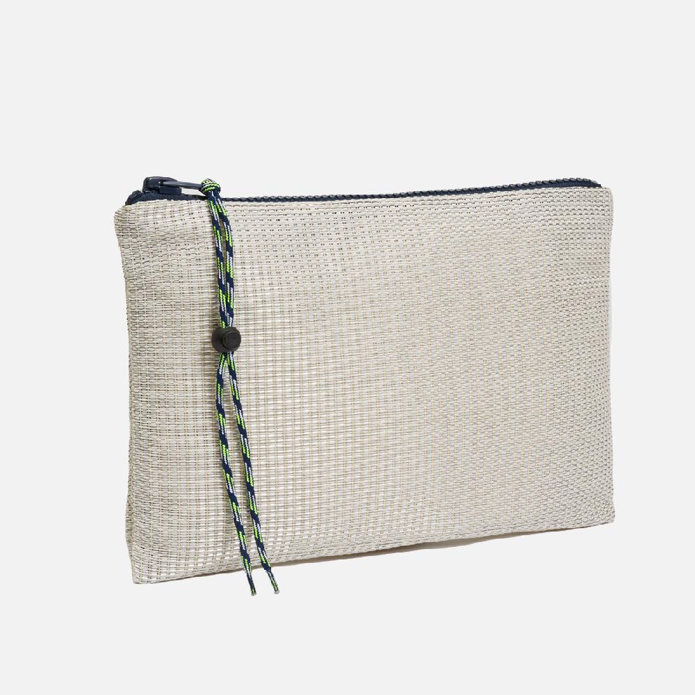 cb cecilia bringheli Ventiquattro Metallic Pearl White Woven Fabric