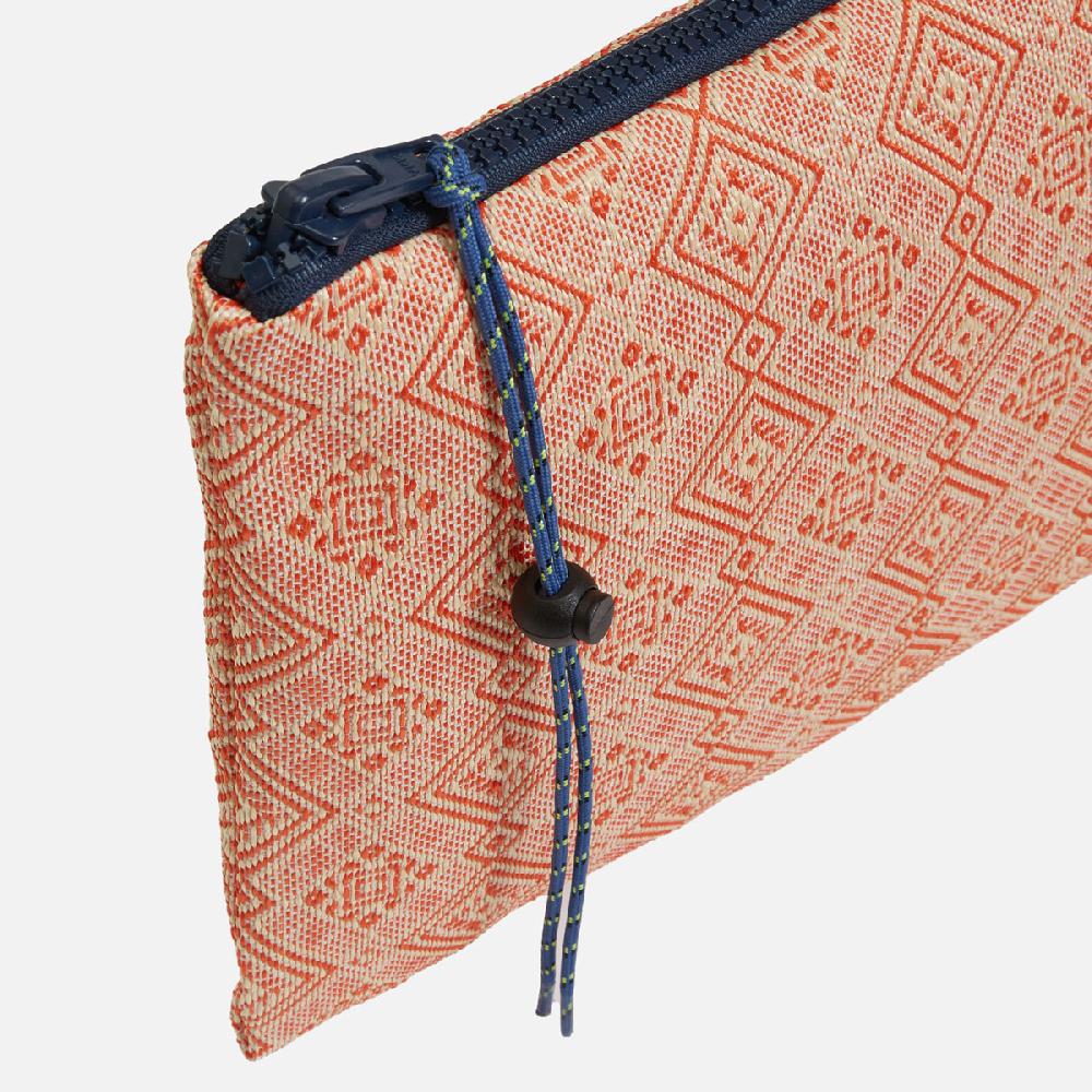 Cb Cecilia Bringheli Ventiquattro Orange White Jacquard