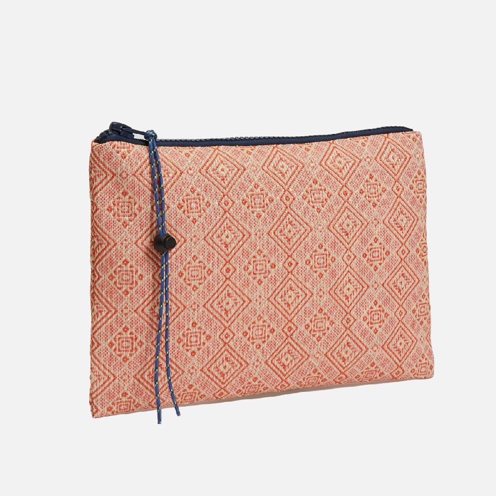 cb cecilia bringheli Ventiquattro Orange White Jacquard