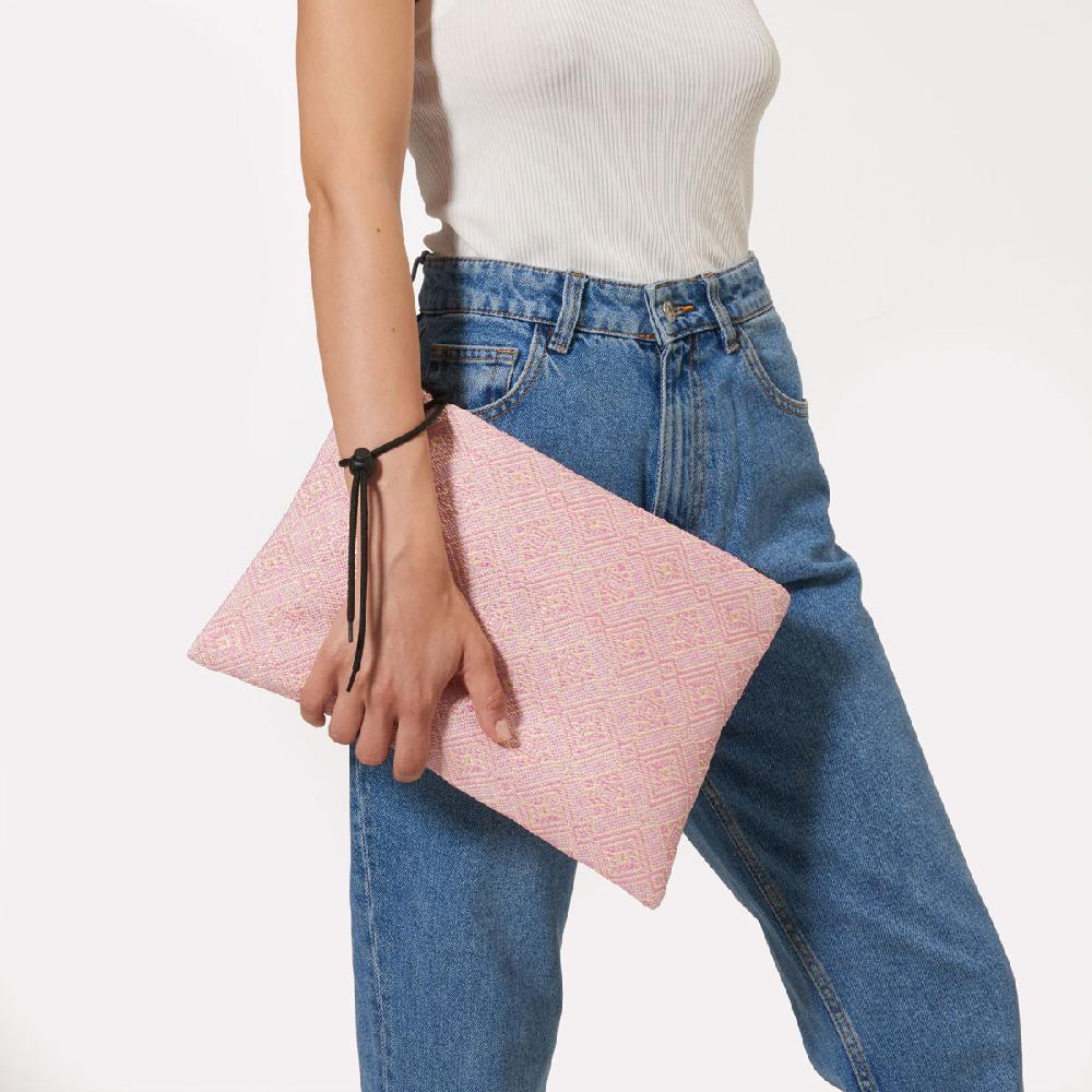 Cb Cecilia Bringheli Ventiquattro Pink Ecru Jacquard