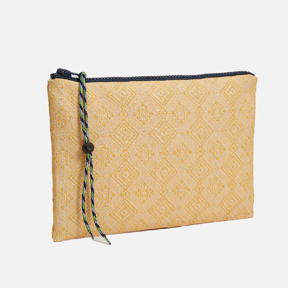 cb cecilia bringheli Ventiquattro Yellow White Jacquard