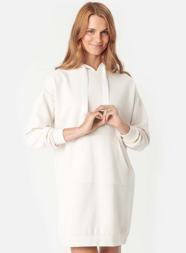 Ccdk Alma Sweat Dress Crystal Gray