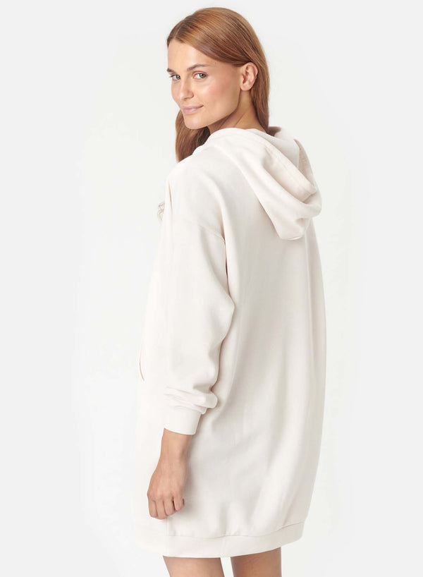 Ccdk Alma Sweat Dress Crystal Gray