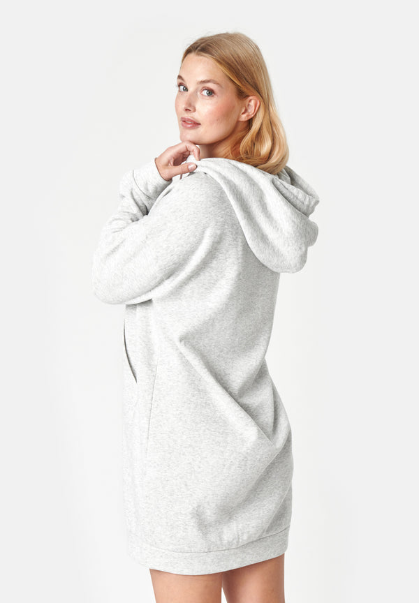 Ccdk Alma Sweat Dress Light Grey Melange