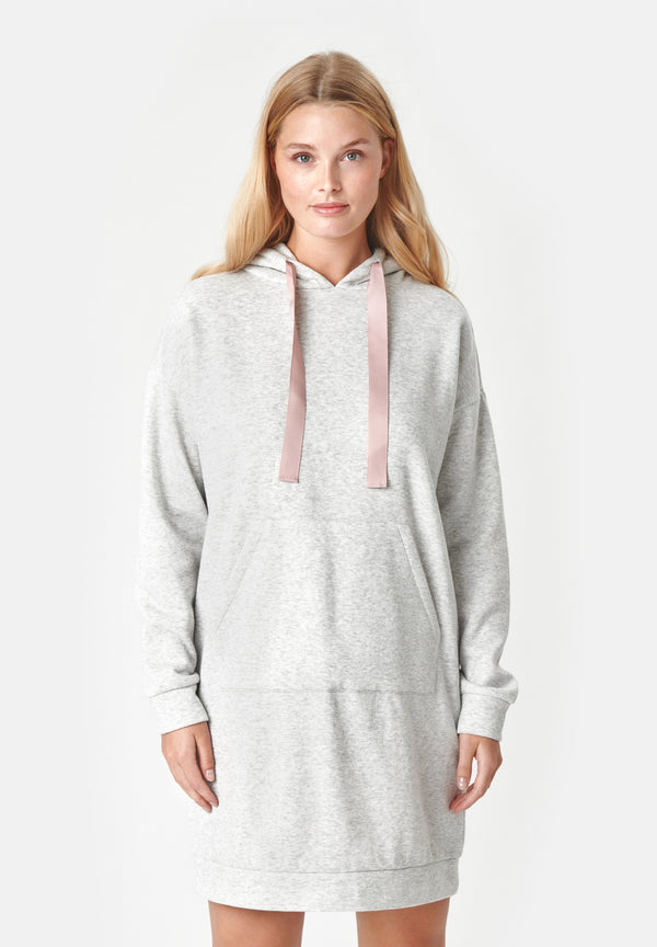 Ccdk Alma Sweat Dress Light Grey Melange