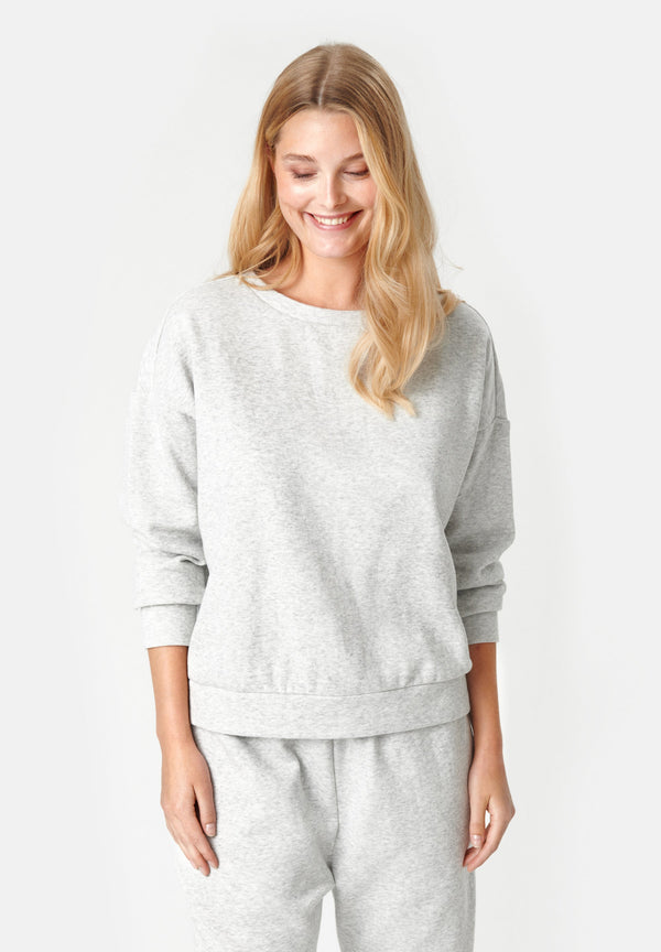 Ccdk Asta Sweat Shirt Light Grey Melange