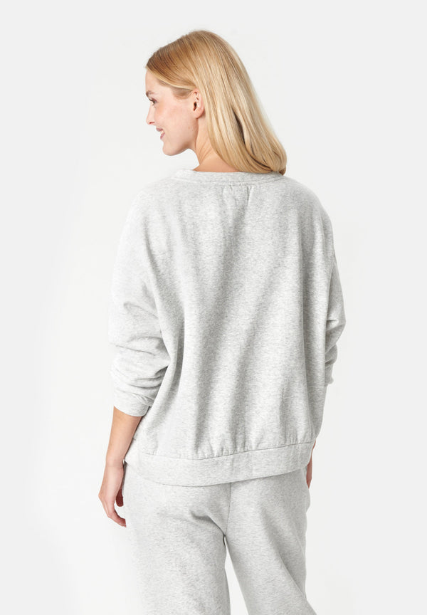 Ccdk Asta Sweat Shirt Light Grey Melange