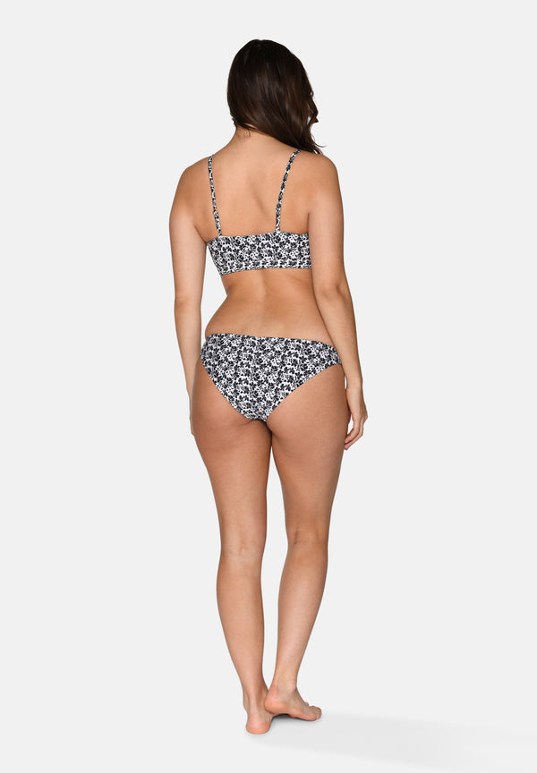 Ccdk Babette Bikini Top Black AOP