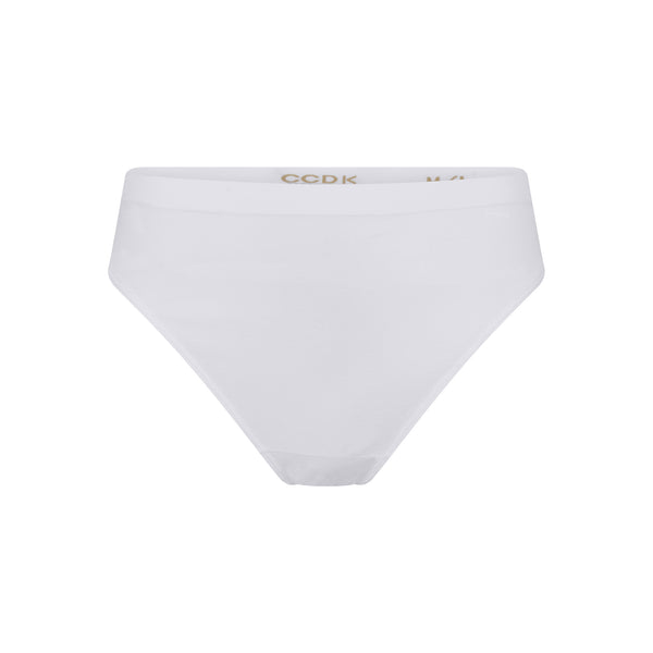 ccdk Bamboo Seamless Bikini Brief White