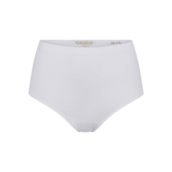 ccdk Bamboo Seamless Maxi Brief White
