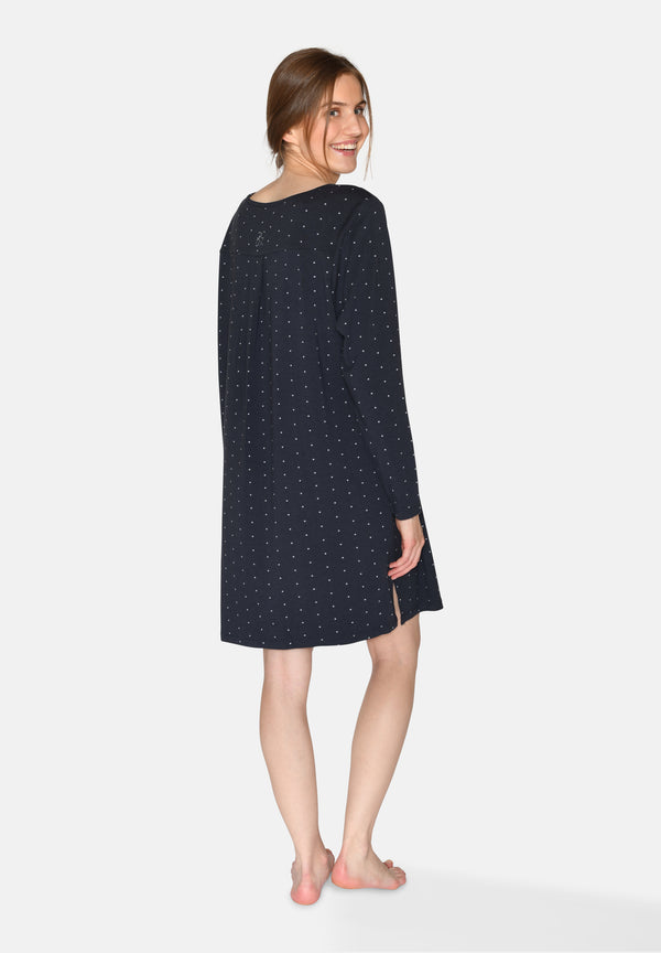 Ccdk Bea Long Sleeve Dress Parisian Night AOP