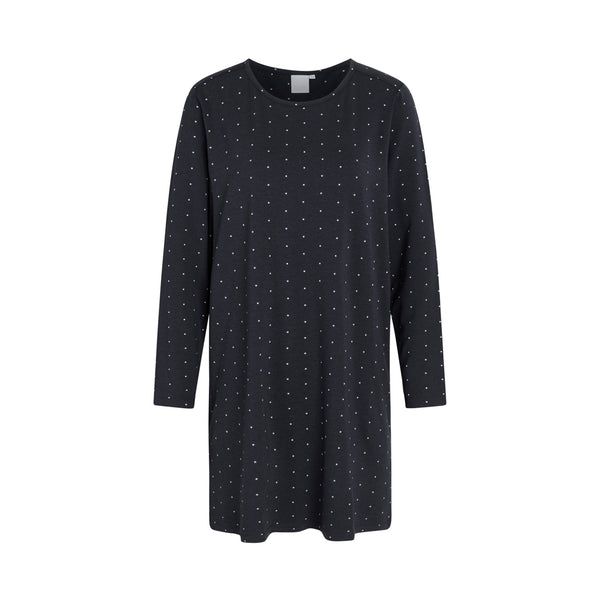 ccdk Bea Long Sleeve Dress Parisian Night AOP