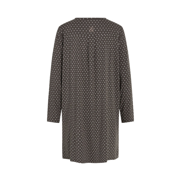 Ccdk Bea Long Sleeve Dress Pavement AOP
