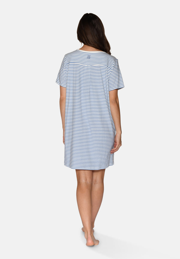 Ccdk Bea S/S Dress Riverside Stripe
