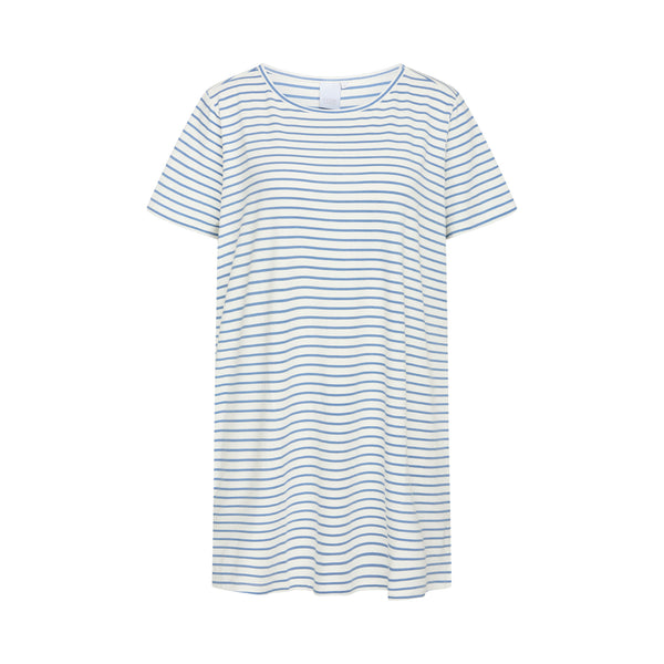 ccdk Bea Short Sleeve Dress Snow White AOP