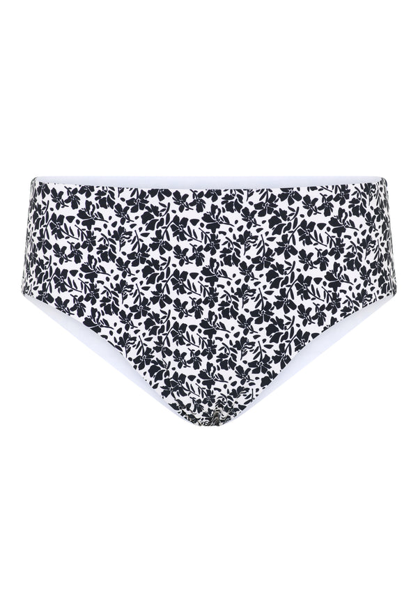 ccdk Brianna Bikini Bottom Black AOP