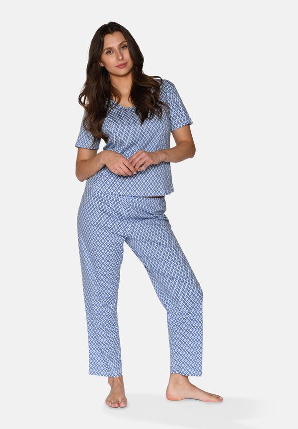 Ccdk Charlotte Crop Pants Riverside AOP