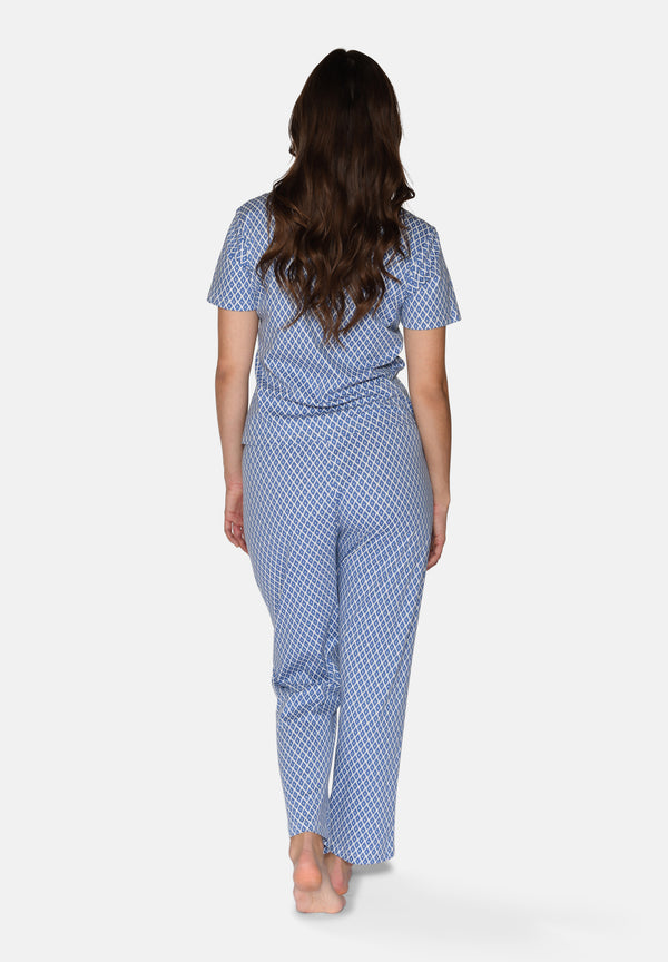 Ccdk Charlotte Crop Pants Riverside AOP