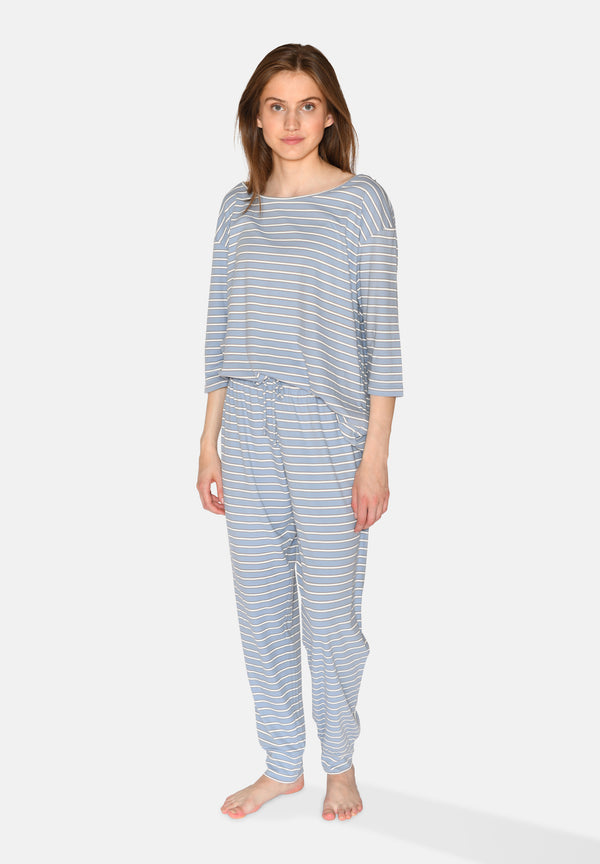 Ccdk Charlotte Pants Faded Denim Stripe