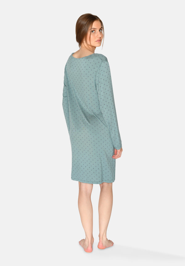Ccdk Jacqueline Long Sleeve Dress Artic AOP