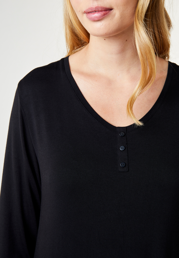 Ccdk Jacqueline Long Sleeve Dress Black