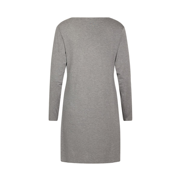 Ccdk Jacqueline Long Sleeve Dress Grey Melange