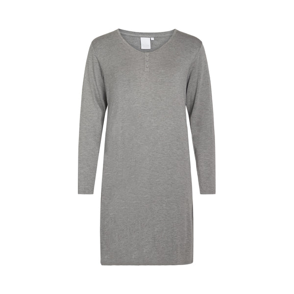 ccdk Jacqueline Long Sleeve Dress Grey Melange