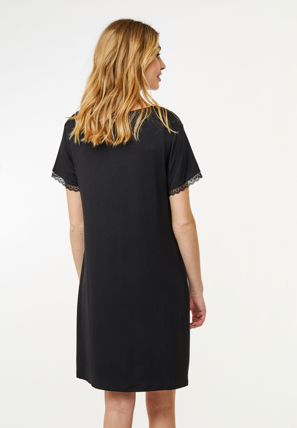 Ccdk Jacqueline Short Sleeve Dress Black